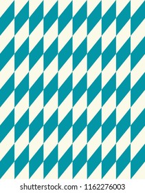 Minimal vector cover. Triangles linear banner print template. Flat geometric backdrop design. Teal White vintage poster. Minimal banner in retro colors. Seamless design. Cream Turquoise Vibe.