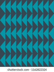 Minimal vector cover. Triangles linear banner print template. Flat geometric backdrop design. Teal Gray vintage poster. Minimal cover in retro colors. Seamless vector. Gray Grey Turquoise Vibe.