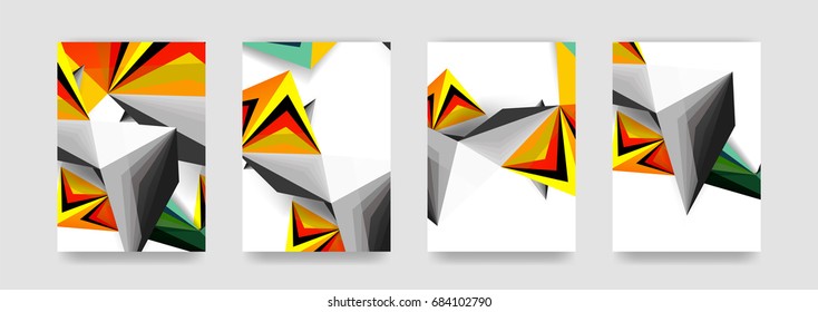 Minimal vector covers background set, geometric futurisrtic style