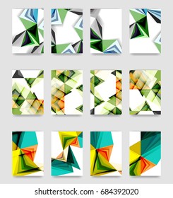 Minimal vector covers background set, geometric futurisrtic style