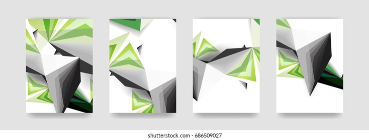 Minimal vector covers background set, geometric futurisrtic style