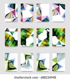 Minimal vector covers background set, geometric futurisrtic style