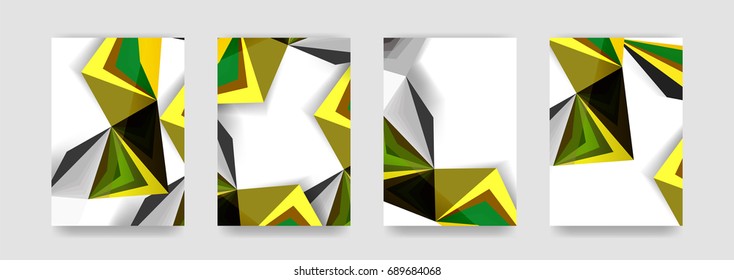 Minimal vector covers background set, geometric futurisrtic style
