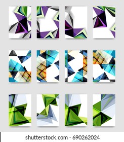Minimal vector covers background set, geometric futurisrtic style