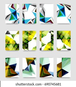 Minimal vector covers background set, geometric futurisrtic style