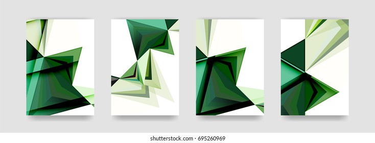 Minimal vector covers background set, geometric futurisrtic style