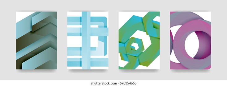 Minimal vector covers background set, geometric futurisrtic style