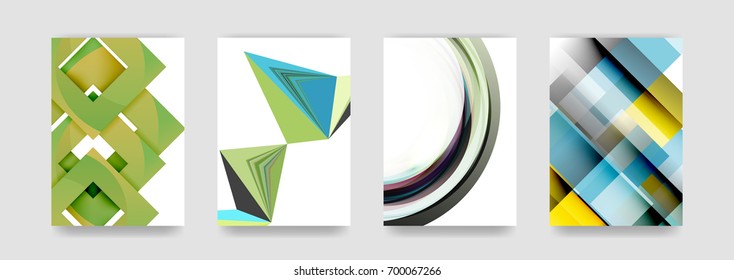 Minimal vector covers background set, geometric futurisrtic style