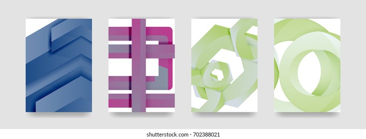 Minimal vector covers background set, geometric futurisrtic style