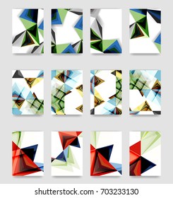 Minimal vector covers background set, geometric futurisrtic style