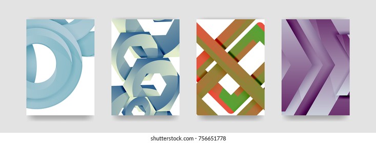 Minimal vector covers background set, geometric futurisrtic style