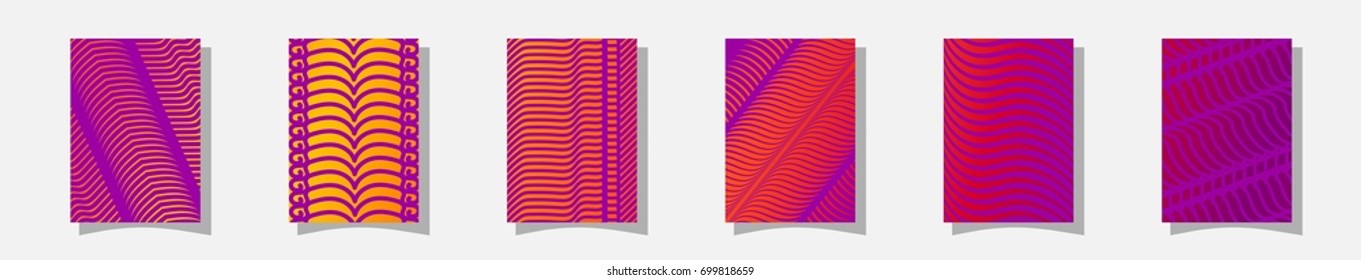 Minimal Vector covers design. Cool halftone gradients. Future Poster template. Artistic covers design. Creative fluid colors backgrounds. Vector illustration