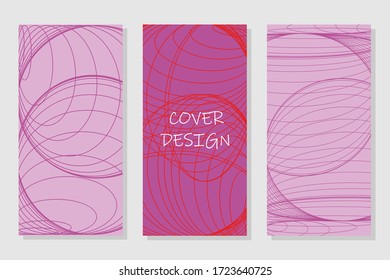 Minimal Vector covers design. Multipurpose template with cover. Trendy minimalist flat geometric design. Square format.