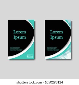 Minimal vector covers set. Future geometric line design set. Abstract gradient pattern background. Eps10. Can be use for journal, composition, cover, book, certificate, card, flyer