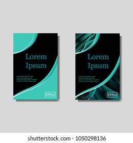 Minimal vector covers set. Future geometric line design set. Abstract gradient pattern background. Eps10. Can be use for journal, composition, cover, book, certificate, card, flyer