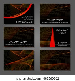 Minimal vector covers set. Future geometric line design set. Abstract gradient pattern background. Eps10. Can be use for journal, composition, cover, book, certificate, card, flyer