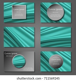 Minimal vector covers set. Future geometric line design set. Abstract gradient pattern background. Eps10. Can be use for journal, composition, cover, book, certificate, card, flyer
