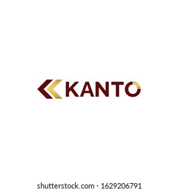 Minimal vector graphic alphabet symbol. Letter K logo.