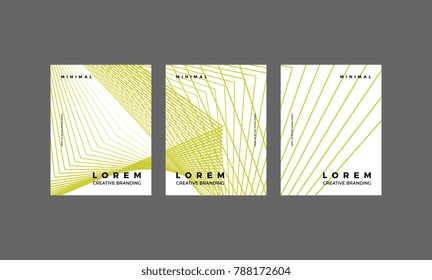 Minimal Vector hipster covers design. Cool halftone shape gradients. Future Awesome Poster template.