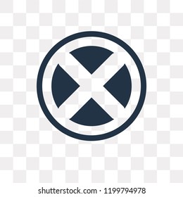 Minimal vector icon isolated on transparent background, Minimal transparency concept can be used web and mobile