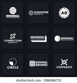 Minimal Vector Logo for banner, poster, flyer