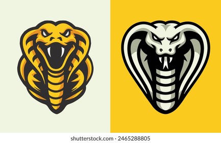  minimal venom mascot design logo design