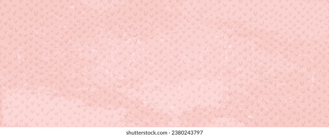 Minimal wall art. Texture of pale pink color. Banner with simple doodles. Checkmarks. Boho. Grunge texture. Minimalistic covers. Minimal wall art.