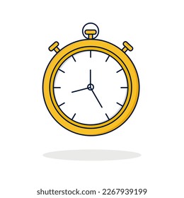 Minimale Uhr für Zeit, Service und Support rund um die Uhr