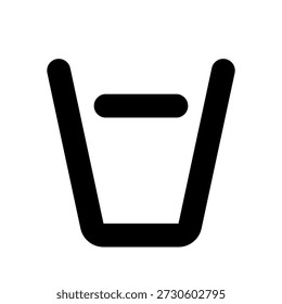 Ícone de ingestão mínima de água representando hidratação e hábitos saudáveis de consumo. Este símbolo de vetor de contorno limpo é ideal para aplicações de saúde e fitness, incluindo rastreadores de ingestão de água, lembretes de hidratação, painéis de bem-estar e sistemas de monitoramento de nutrição.

Perfeito para aplicativos móveis, sites, design de interface de usuário, projetos de interface de usuário UX e produtos digitais focados em hidratação, estilo de vida saudável, monitoramento de fitness e monitoramento de saúde diário. O ícone apresenta um estilo simples, minimalista que é totalmente escalável, editável e fácil de personalizar para vários usos digitais.