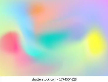 Diseño de color de agua mínimo. Plantilla ligera para carátula, afiche, pancarta, tarjeta de felicitación. Patrón digital moderno con formas fluidas. Fondo Creativo Neon Rosa, Azul, Violeta. Curvas y líneas abstractas.