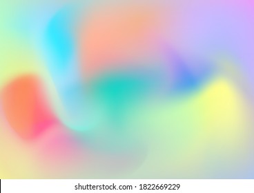 Diseño de color de agua mínimo. Plantilla ligera para carátula, afiche, pancarta, tarjeta de felicitación. Fondo Creativo Neon Rosa, Azul, Violeta. Patrón digital moderno con formas fluidas. Curvas y líneas abstractas.