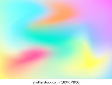 Diseño de color de agua mínimo. Plantilla ligera para carátula, afiche, pancarta, tarjeta de felicitación. Patrón digital moderno con formas fluidas. Curvas y líneas abstractas. Fondo Creativo Neon Rosa, Azul, Violeta.