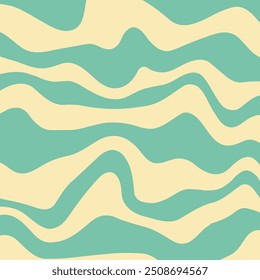 Diseño de Vector de fondo simple de color ondulado mínimo