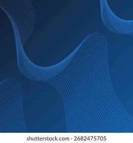 Minimal wavy line texture or pattern background for digital use