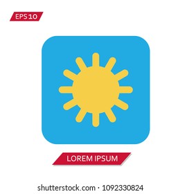 minimal weather vector icon symbol