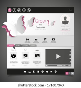 Minimal Website Design 