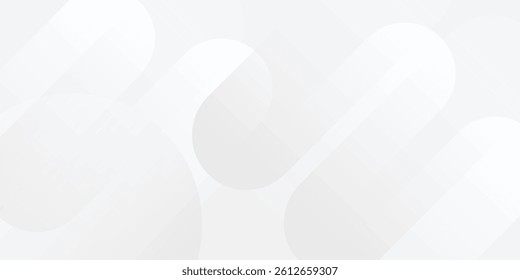Minimal White Abstract Background with Diagonal Stripes. geometric pattern background.  minimal trendy clean geometry banner.
