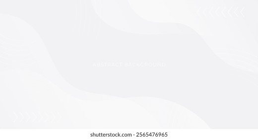 Minimal white abstract background pattern. Simple and creative background for banner, cover, flyer and more. Vector illustration