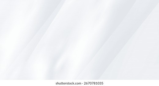 Fundo abstrato branco mínimo com ondas de gradiente suaves e linhas sutis. Design moderno e limpo para modelos corporativos, tecnológicos, empresariais, de apresentações e digitais.