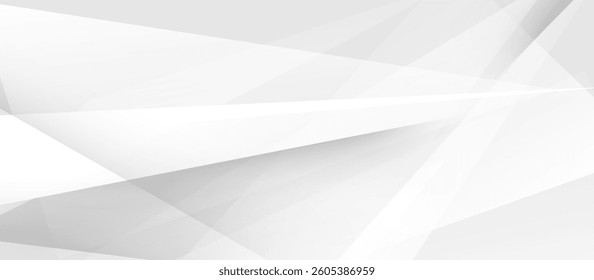 Minimal white abstract background with soft geometric overlays and light gradients