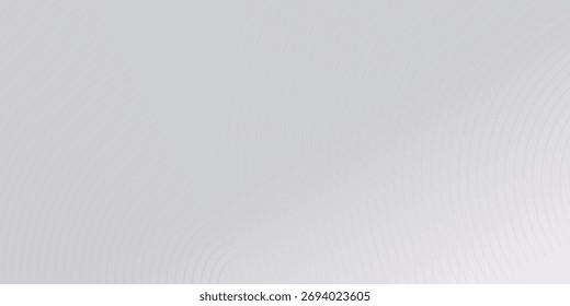 Minimal white abstract background with soft curved lines and subtle gradient texture, modern clean presentation template, business corporate technology brochure elegant professional design. Eps10.