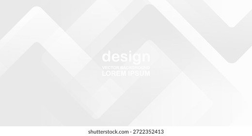 Fondo Abstractas blanco mínimo con el modelo suave del zigzag y el estilo moderno limpio. Composición de Formas dinámicas