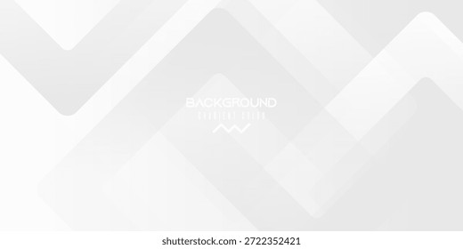 Minimal White Abstract Background with Soft Zigzag Pattern and Clean Modern Style. Futuristic Technology Concept
