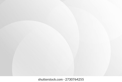 Minimaler weißer abstrakter Hintergrund mit weichen geschichteten Kurven