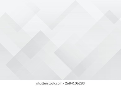 Fundo branco mínimo com transparente abstrato geométrica retângulo forma design