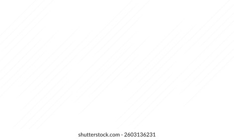 Minimal white background features subtle, light gray diagonal lines creating a clean and modern texture.