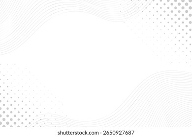 Minimal White Background. Minimal White Perspective Background. Clean Blank Template for Modern Design, Presentation, and Product Mockup. EPS vector illustration