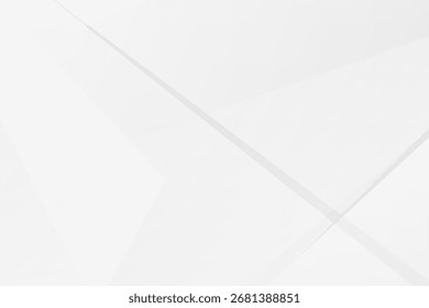 Fondo geométrico blanco y gris mínimo con polígonos y Gradientes, Vector EPS 10.
