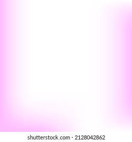 Fondo de degradado rosado mínimo de luz vectorial blanca. Suave fondo borroso digital brillante de Barbie brillante. Textura Desenfocada De Moda Liquida En Pastel Suave. Malla de degradado de color de color de color de moda vacía.