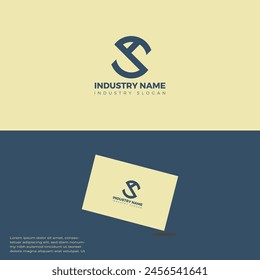 Minimal-Initial-Letter-SA-Logo-design for brand. Awesome fantastic logo design is here.